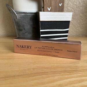 Nakery Beauty Lip Peptide Color Drench - Naked Rose